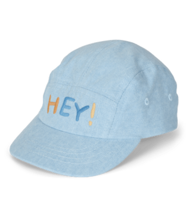 Little Dutch Little Dutch - Jeans Pet met opdruk HEY