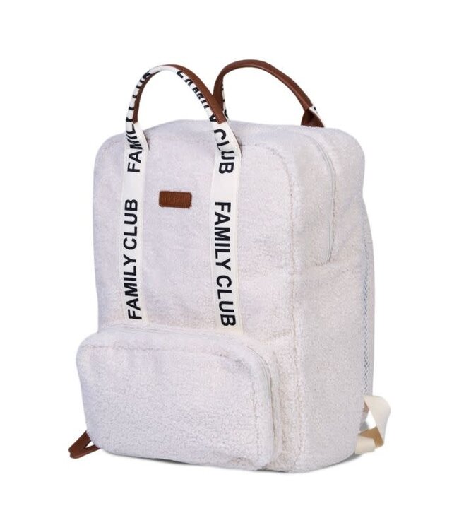 Childhome Childhome - Sac A Dos Family Club Teddy Offwhite