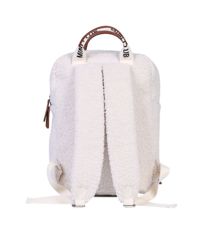 Childhome Childhome - Mini Club Kinderrugzak  - Signature - Teddy Ecru