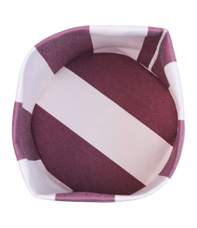 Childhome Childhome - Opbergmand  Biscuit Dreams Bordeaux 25 Cm