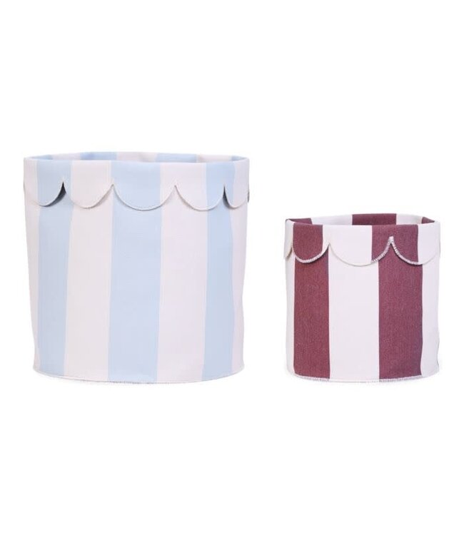 Childhome Childhome - Opbergmand  Biscuit Dreams Bleu Ciel 35 Cm