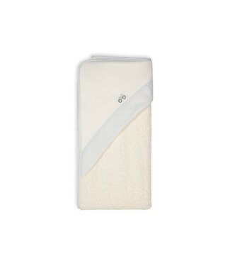 Baby Gi - Hooded bath towel nursery - Blue detail