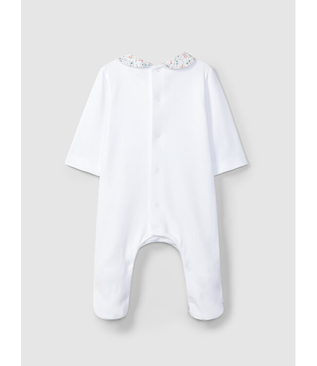 Laranjinha Laranjinha - Babypakje met kraag bloemen