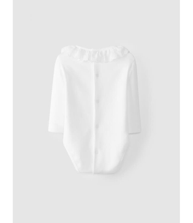 Laranjinha Laranjinha - Body met kraag wit
