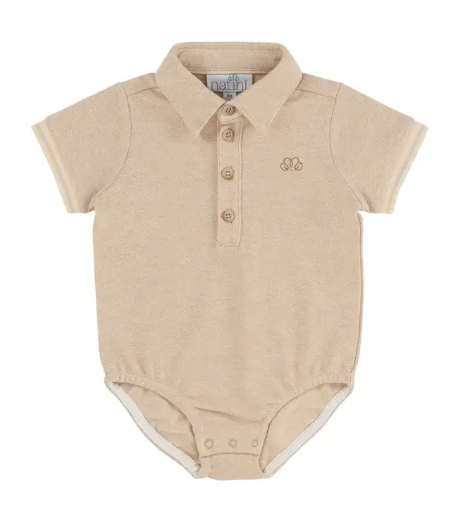 Natini Natini - Polo Body Maxime beige