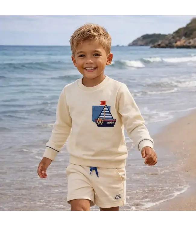 Natini Natini - Short jogger zakje - Boot