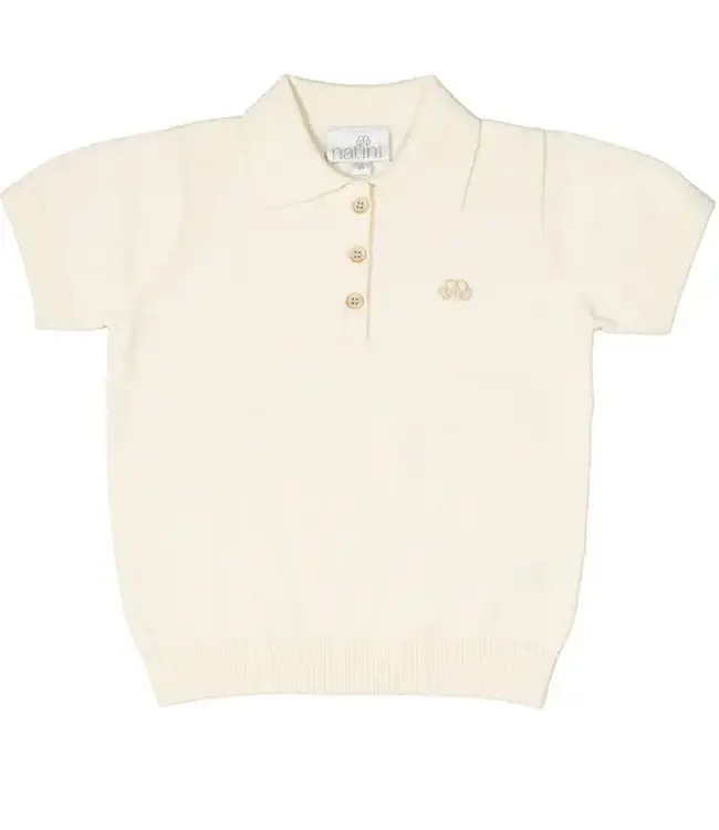 Natini Natini - Polo Tricot Bryan - Cream