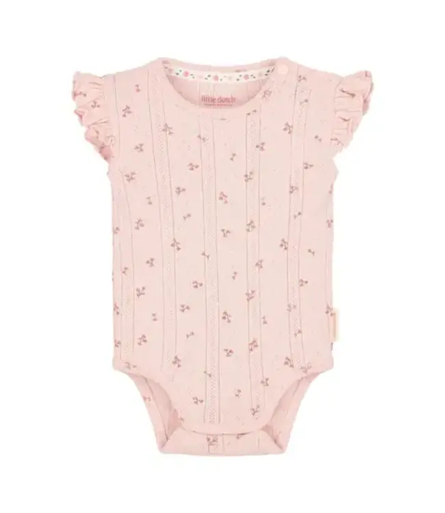 Little Dutch Little Dutch - Romper mouwloos  - Roze - Fairy Flowers
