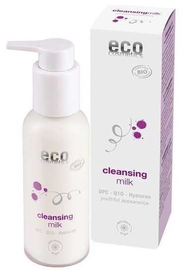 Eco Cosmetics - Reinigingsmelk met OPC, Q10 en hyaluron