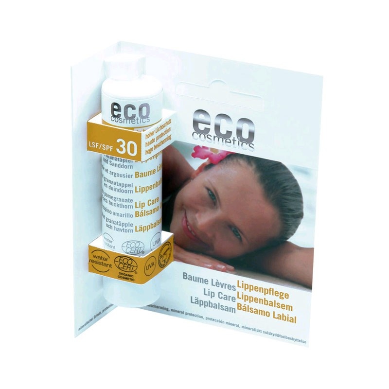 Eco Cosmetics - Lippenbalsem Bijenwas SPF30