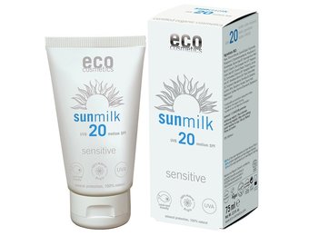 Bio Zonnemilk SPF20 Sensitive Granaatappel & Framboos