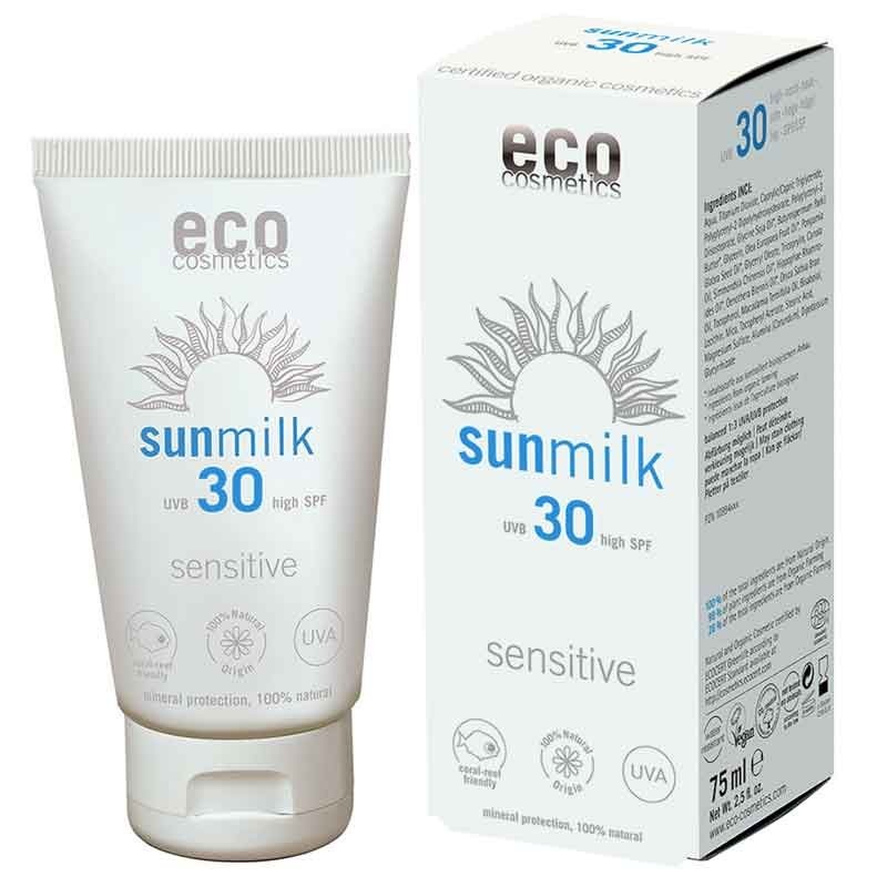 Eco Cosmetics - Bio Sunmilk SPF30 Sensitive