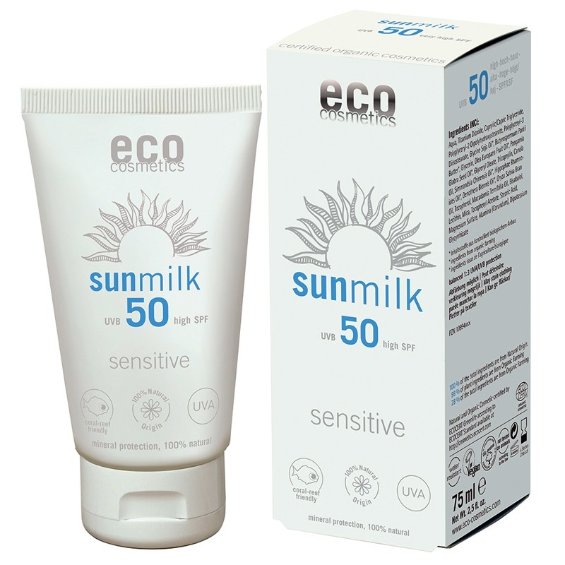 Eco Cosmetics - Bio Sunmilk SPF50 Sensitive