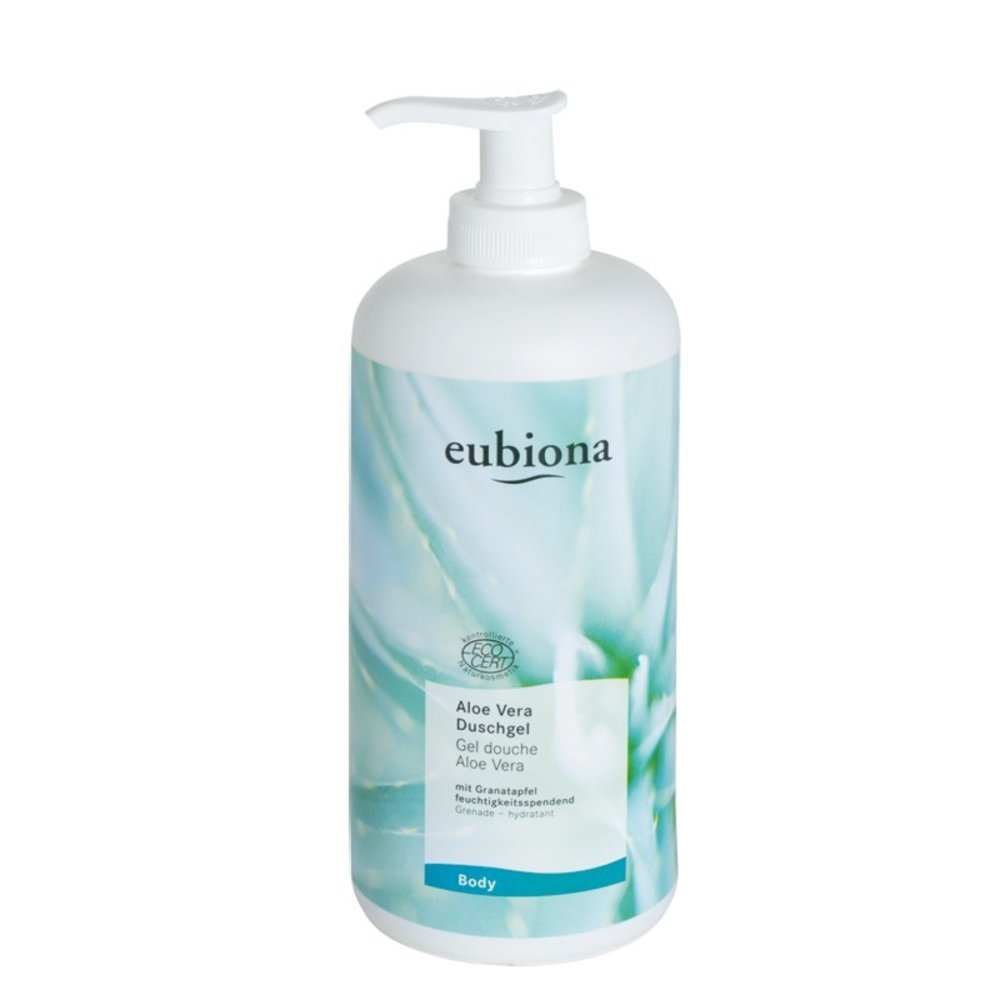 Eubiona - Bio Douchegel Aloe Vera & granaatappel (500ml) - Bioase