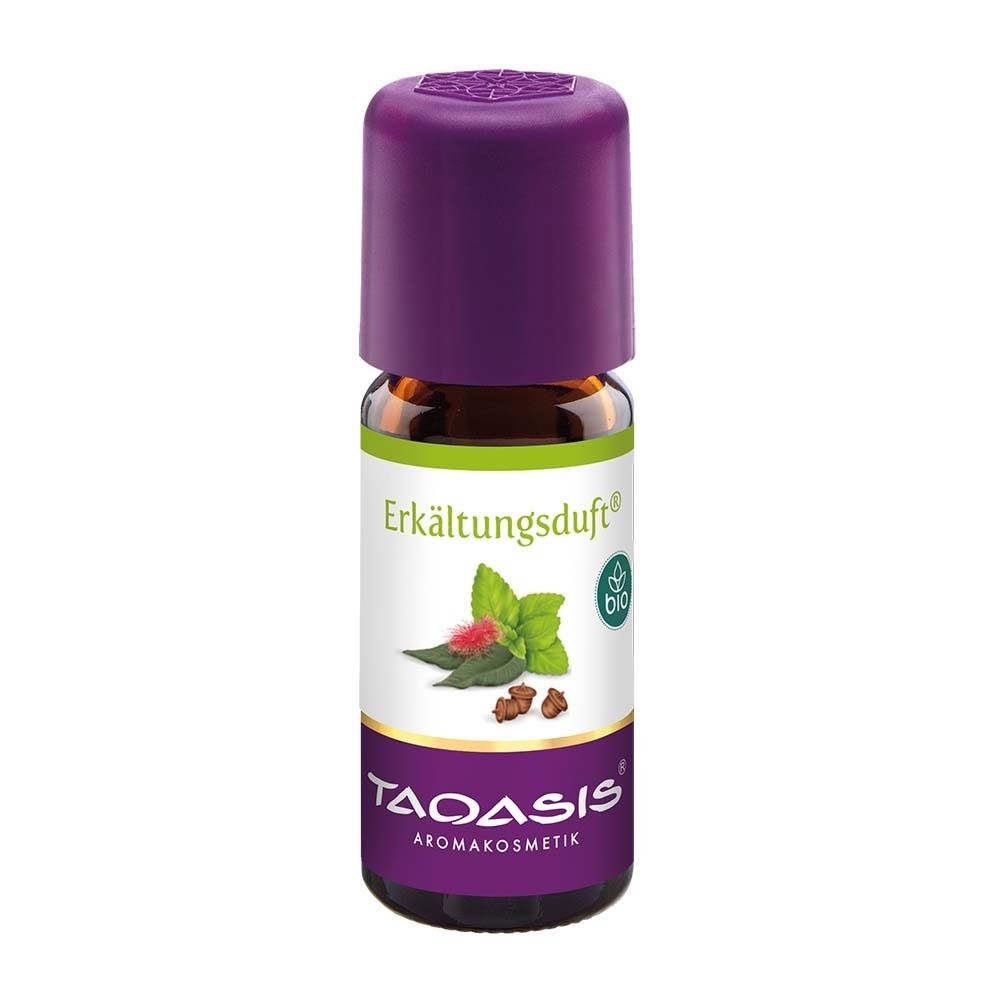 Taoasis - Geurolie bij Verkoudheid met Eucalyptus, Pepermunt, Teatree & Tijm