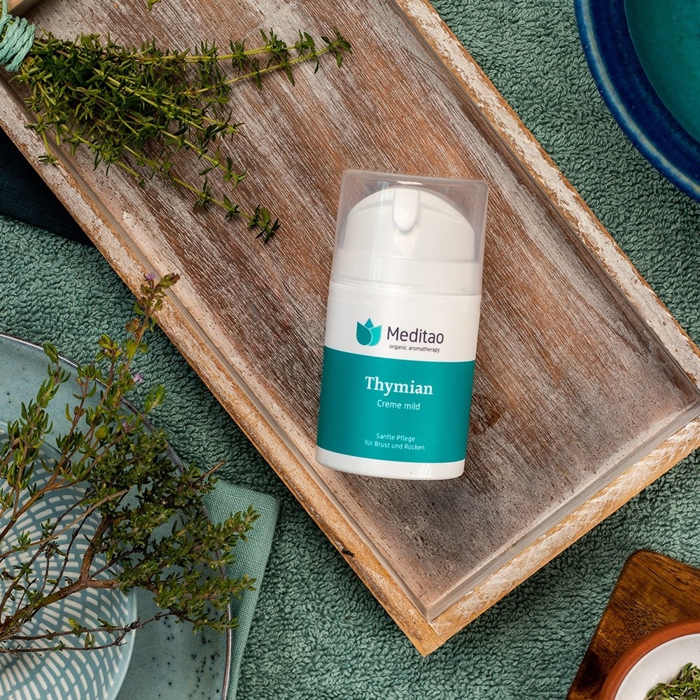 Taoasis - Milde tijmcreme bij verkoudheid