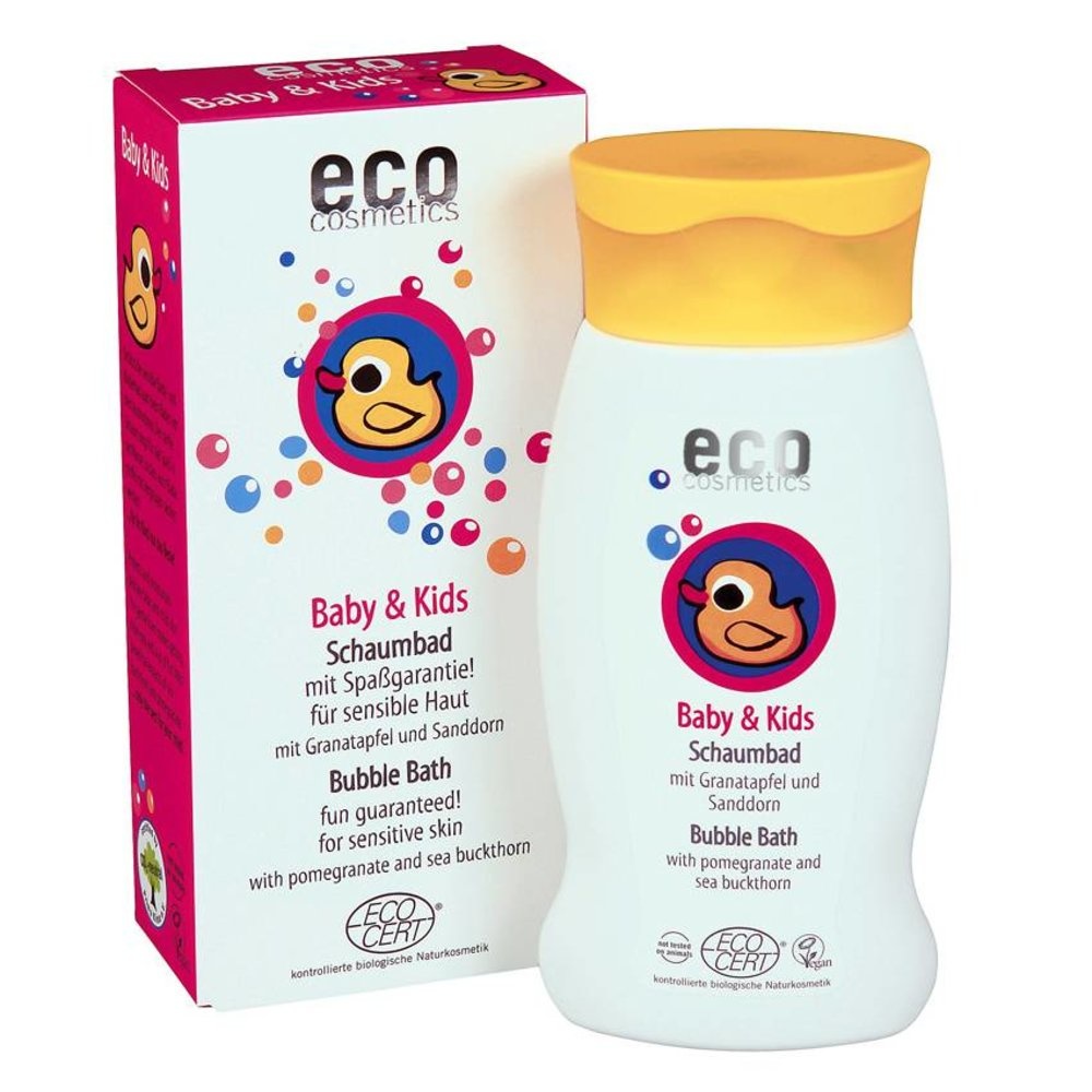 Eco Cosmetics -Baby schuimbad granaatappel duindoorn