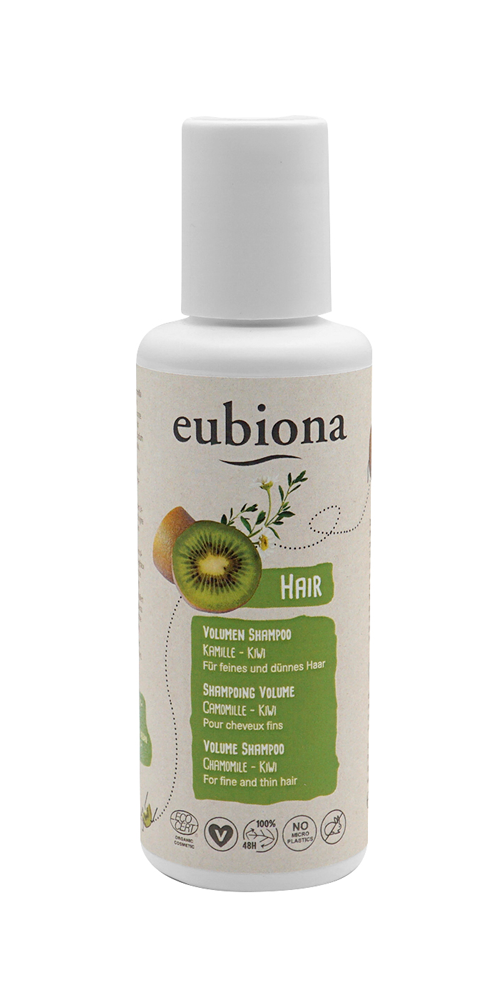 Eubiona Volume shampoo kamille en kiwi