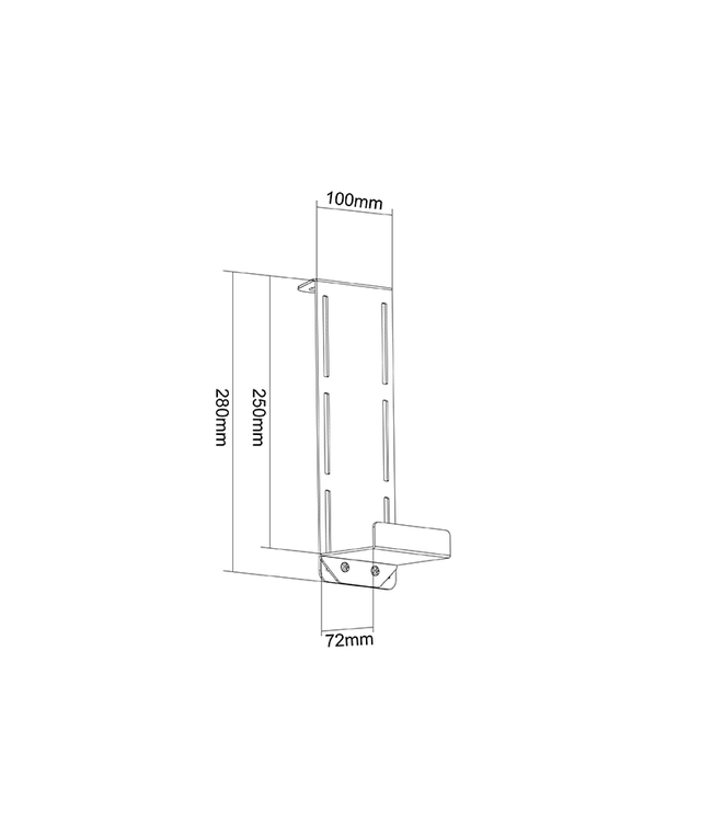 XTRARM Decoder houder voor TV standaard FS serie