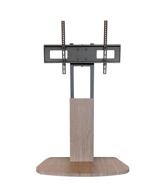 XTRARM Ferro TV standaard zwart grijs houtprint