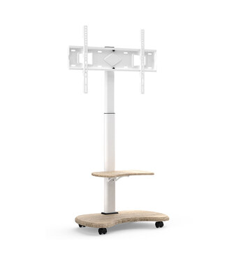 XTRARM TV standaard Stellar wit eiken
