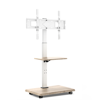 XTRARM TV standaard Delphos Wit Eiken