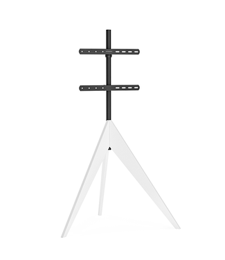 XTRARM Argo Tripod TV standaard wit + kabelgeleiding