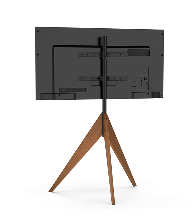 XTRARM Argo Tripod TV standaard walnoot