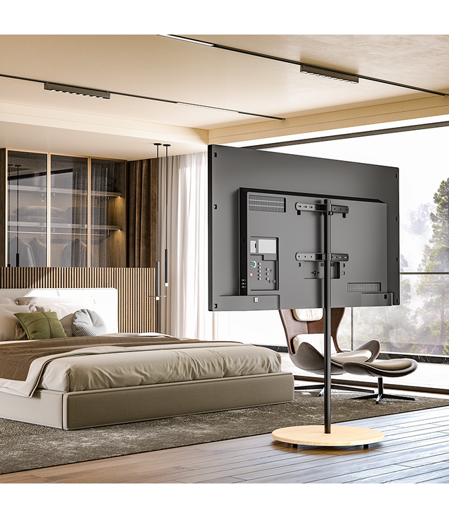 XTRARM Arius TV standaard ahorn fineer & echt hout