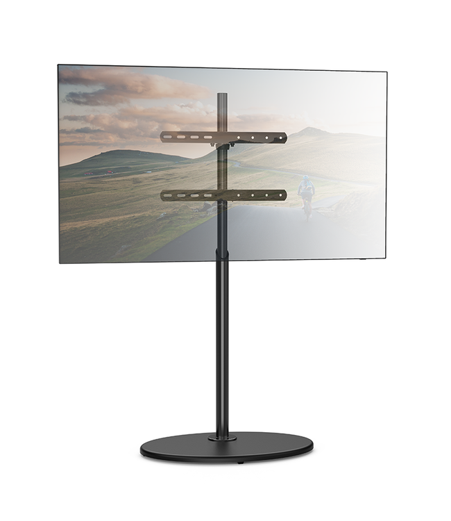 XTRARM Arius TV standaard ovaal zwart