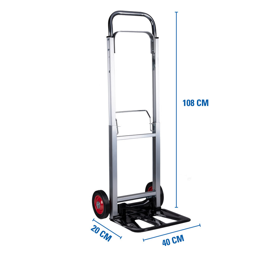 Steekwagen Opvouwbaar Aluminium 90kg