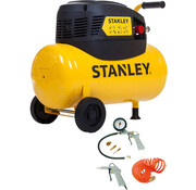 Stanley Compressor  D200/8/24 Incl. 6 Accessoires