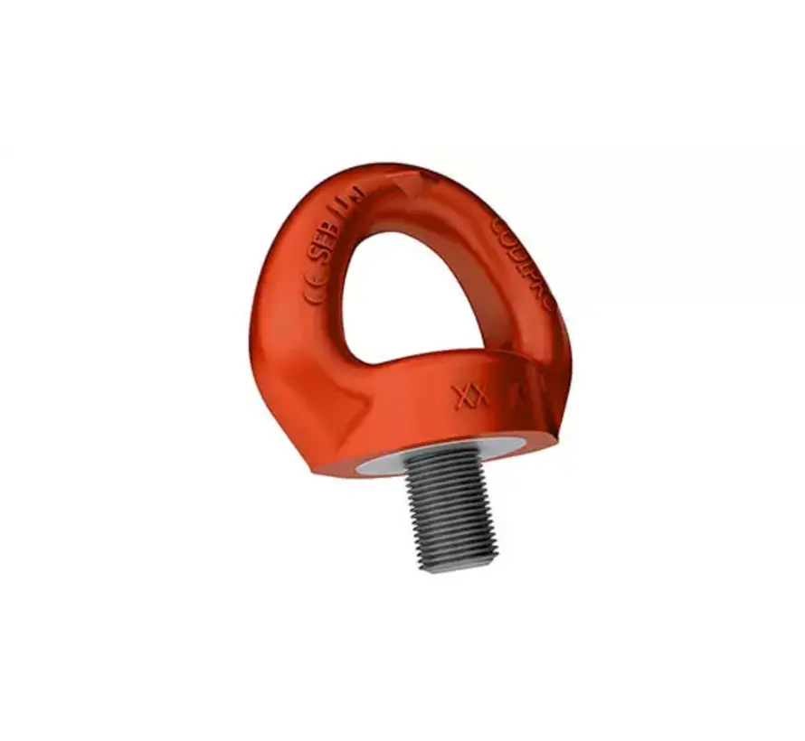 Hijsoog met enkele draaiing.