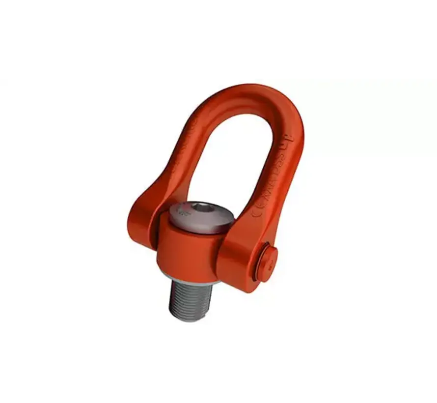 Lifting eye with double twist.