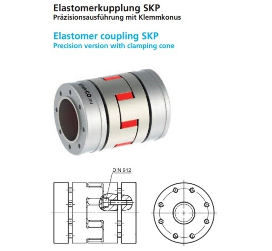Elastomeerkoppeling SKP