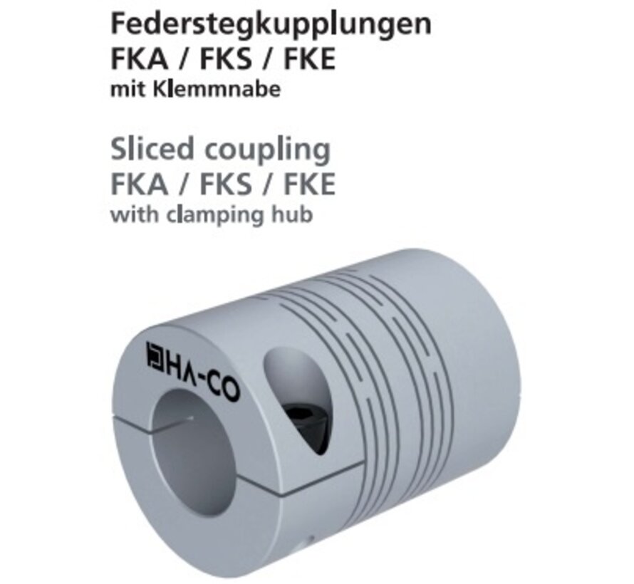 Veerstaafkoppeling FKA / FKS / FKE
