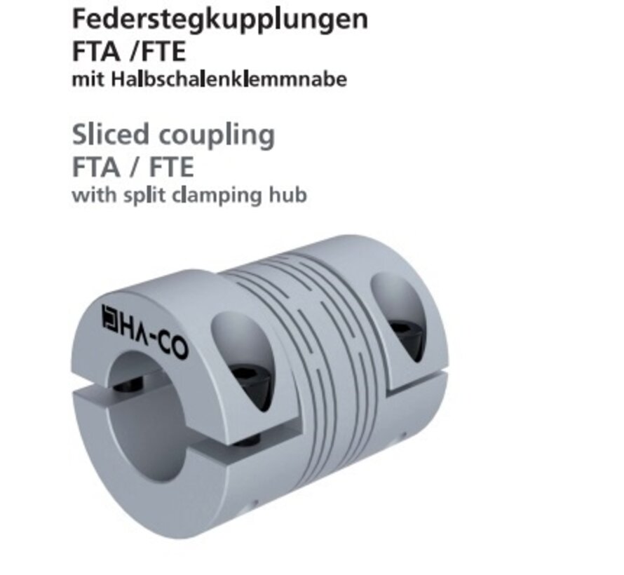 Sliced coupling FTA / FTE