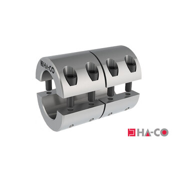 HA-CO Rigid couplings KTS / KTE / KTA devided two-piece