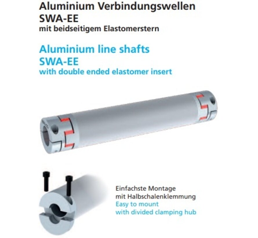 Verbindungswelle SWA-EE (Elastomer-Elastomer)