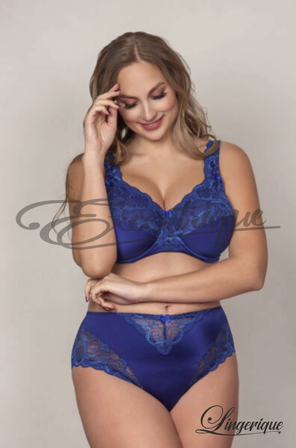 Plaisir Plaisir - Beate - Midi Slip - Riviera Blue :
