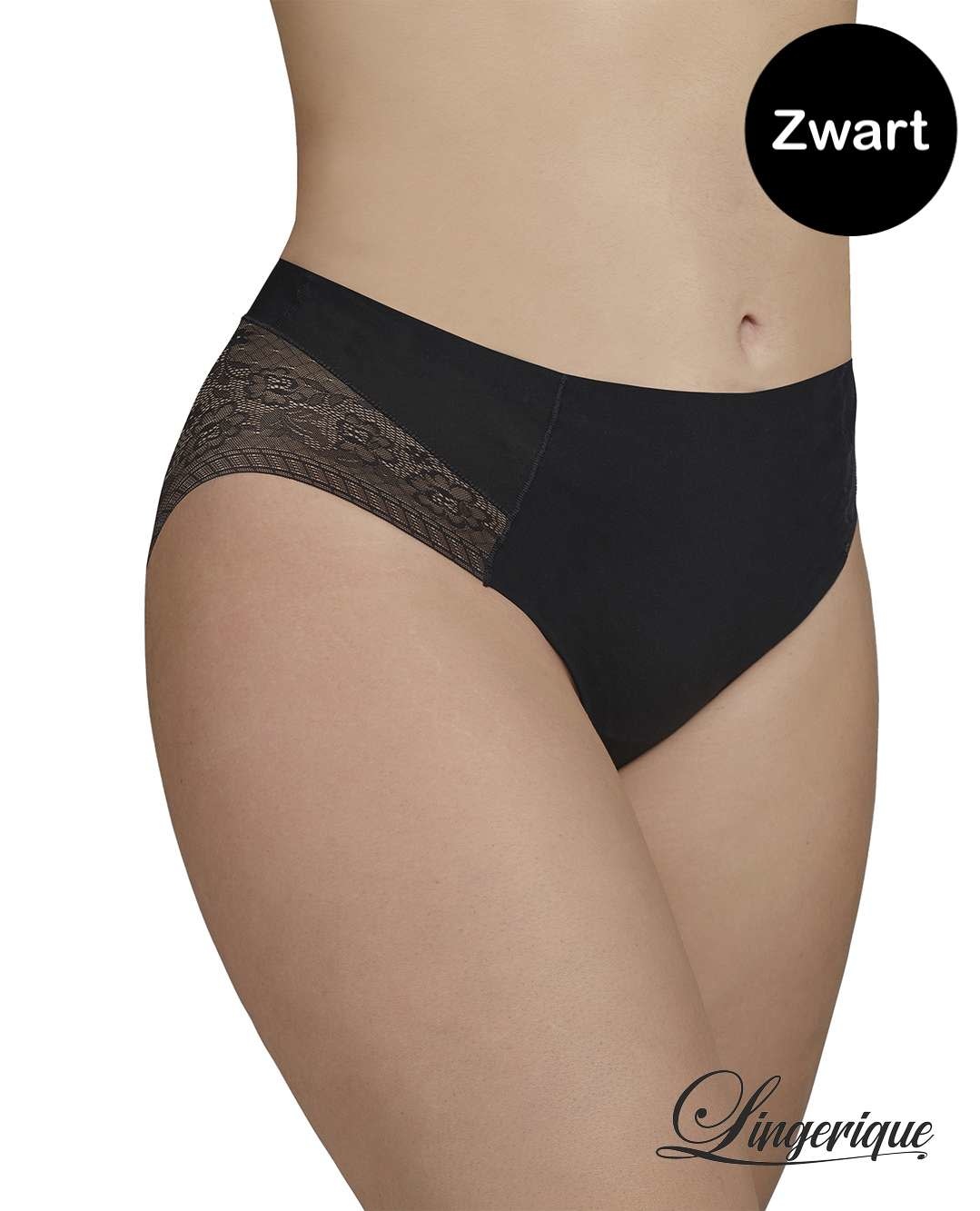 Ysabel Mora Ysabel Mora - Corrigerende Slip met Kant "19617" - Zwart :