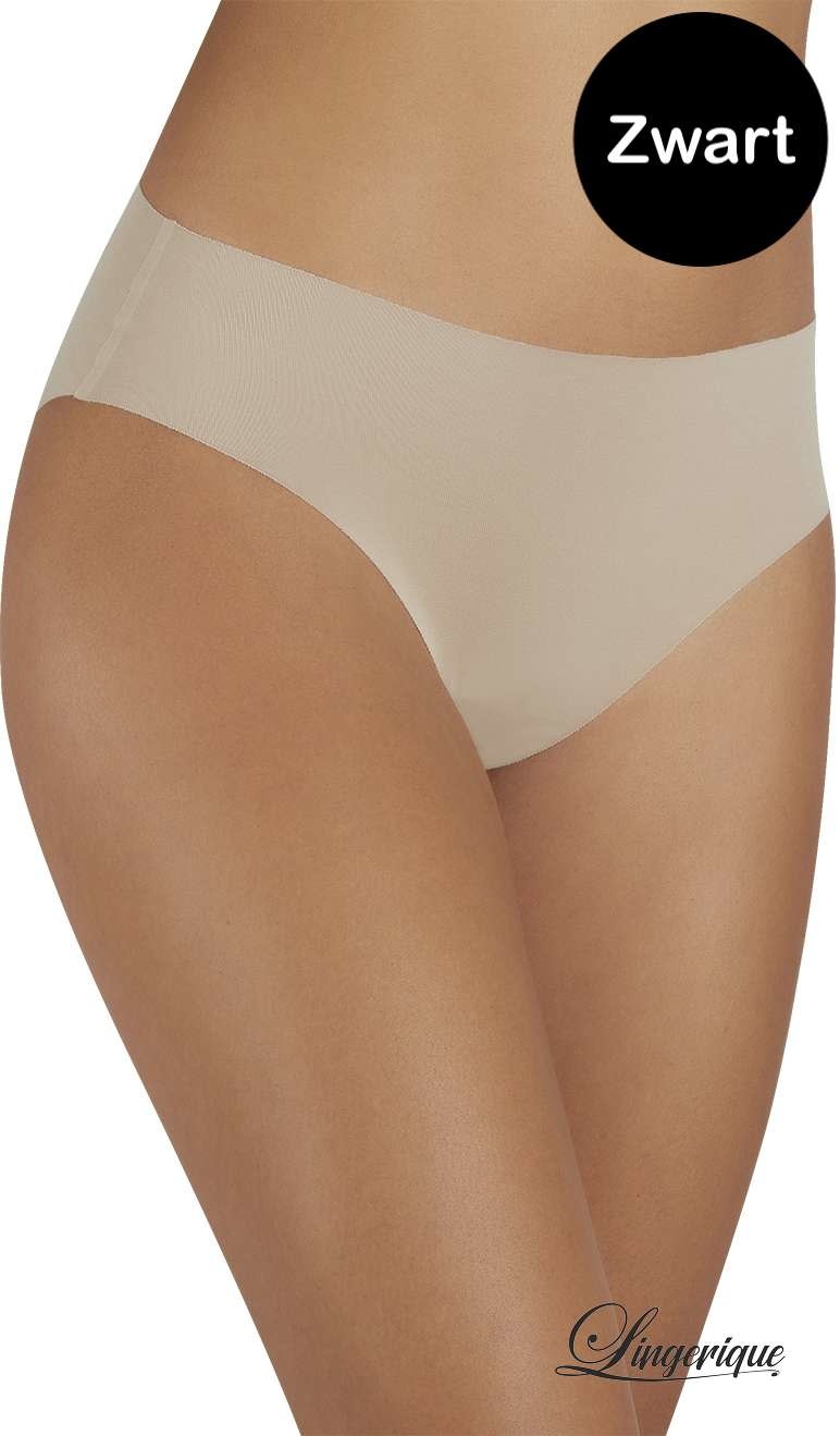 Ysabel Mora Ysabel Mora - LaserCut Naadloze Slip "19661" - Zwart :