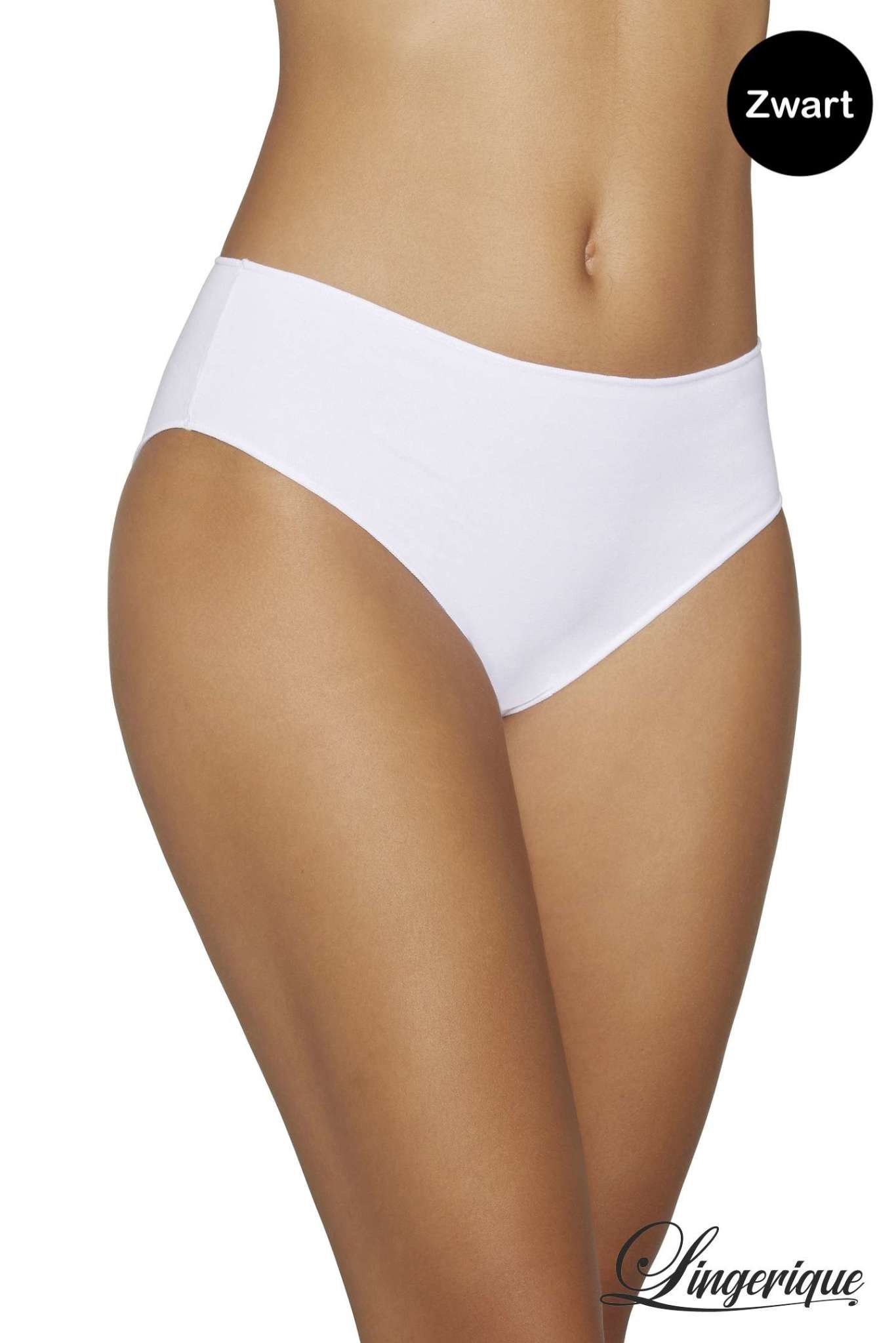 Ysabel Mora Ysabel Mora - Midi Slip Katoen "19641" - Zwart :