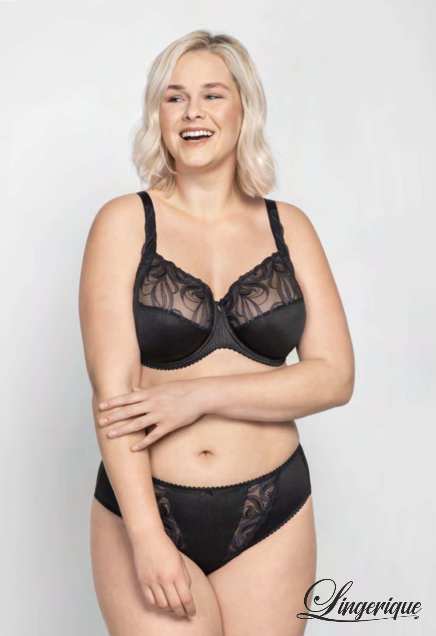Ulla Ulla - Beugel BH "Carmen" Cup B-G - Zwart :