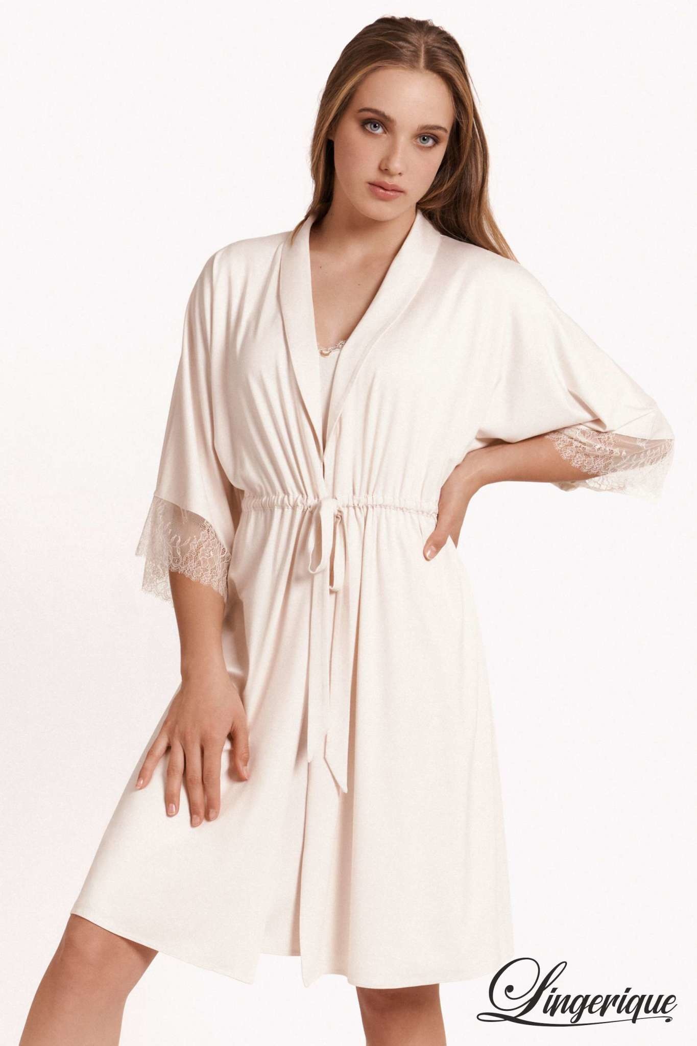 Lisca Lisca - Kimono "Rose" - Rosa Vanilla :
