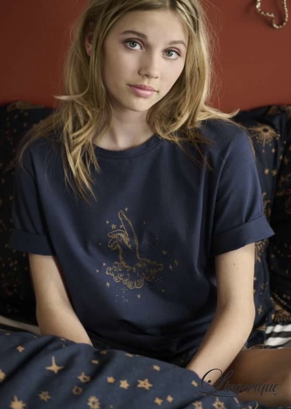 Covers & Co Covers&Co - Fiona - T-Shirt - Nightblue :