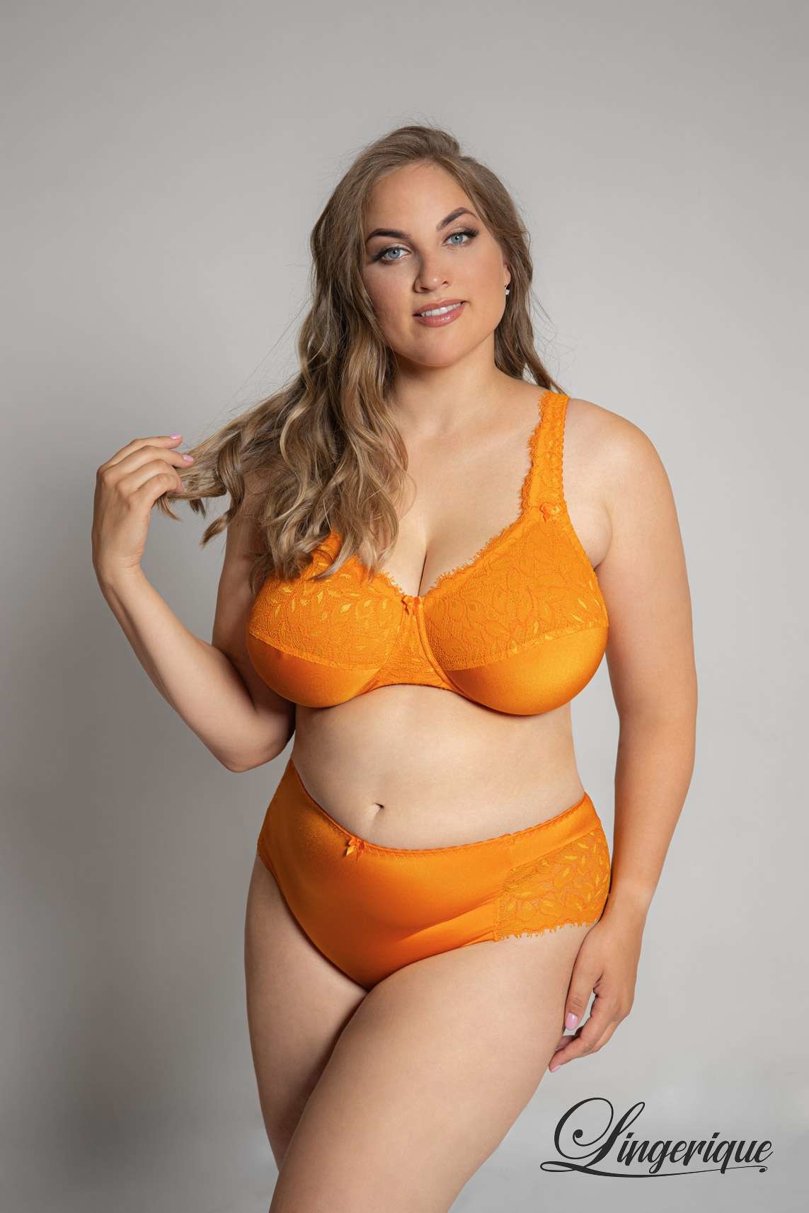 Plaisir Plaisir - Beate - Stringpants - Flame Orange :