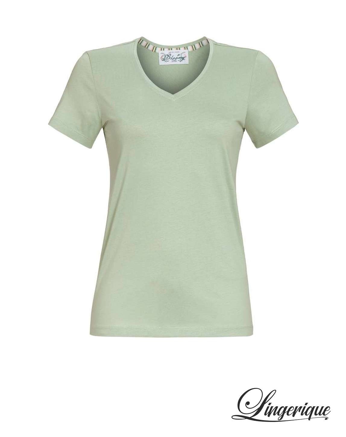 Ringella - Bloomy Ringella Bloomy - T-Shirt met V-Hals 2251407 - Salvia :