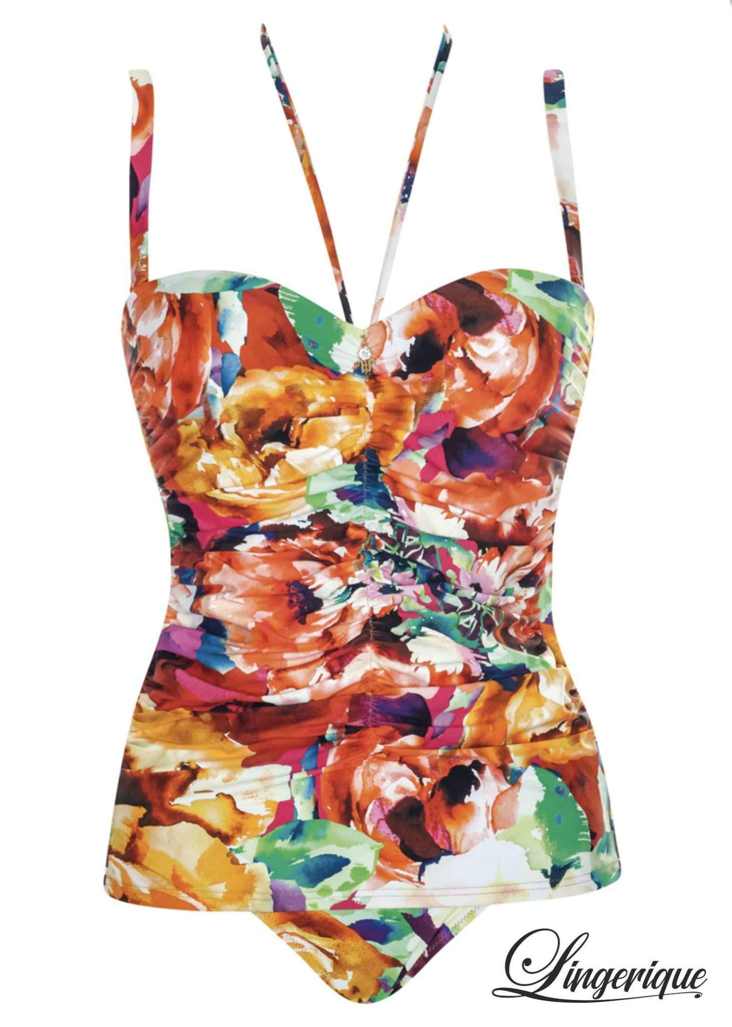 Opera Opera - Tankini Set 68601 - Multicolor : Opera Opera - Tankini Set 68601 - Multicolor :