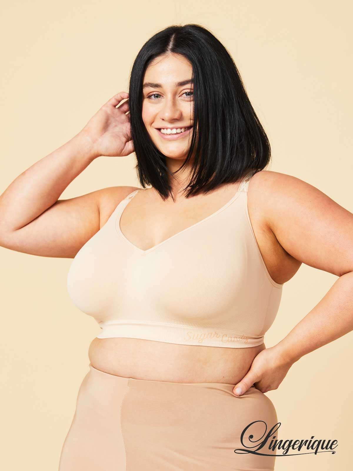 SugarCandy - Basic Bralette - 28-8005 - Nude :